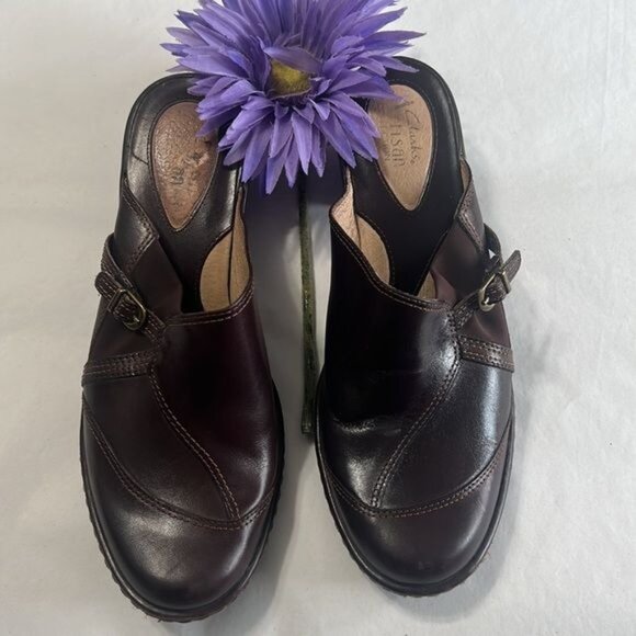 CLARKS Leather MULE - Picture 8 of 8